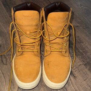 Timberland women’s Mustard High-Top Boots